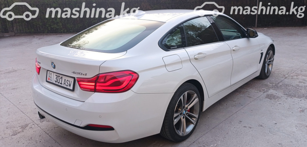 BMW 4 серии F32/F33/F36 Рестайлинг 420d xDrive 2.0, 2017 Бишкек - изображение 2