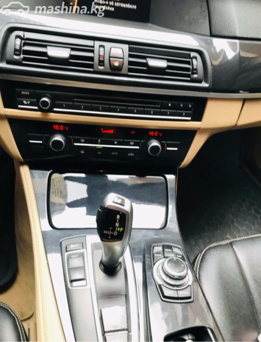 BMW 5 серии VI (F10/F11/F07) 520i 2.0, 2013 Бишкек - сүрөт 12