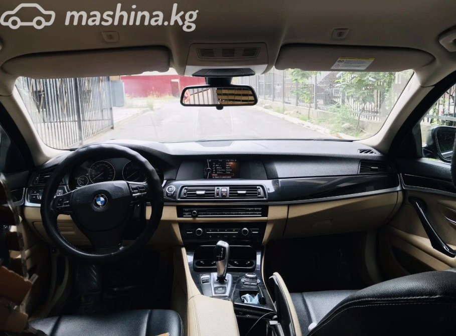 BMW 5 серии VI (F10/F11/F07) 520i 2.0, 2013 Бишкек - сүрөт 10