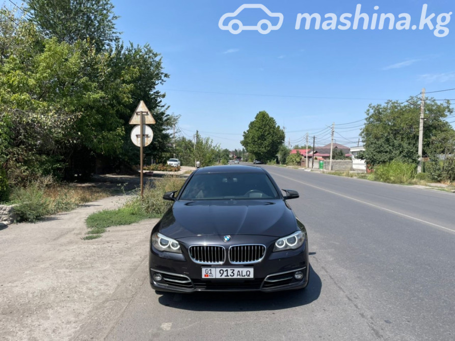 BMW 5 серии VI (F10/F11/F07) Рестайлинг 535d 3.0, 2015 Bishkek - photo 1