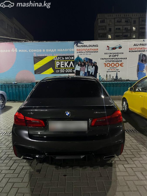 BMW 5 серии VII (G30/G31) 540i xDrive 3.0, 2018 Бишкек - сүрөт 5