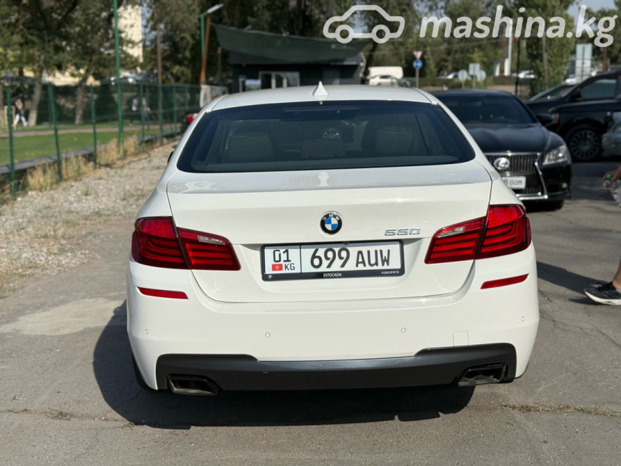 BMW 5 серии VI (F10/F11/F07) 550i 4.4, 2012 Бишкек - сүрөт 4