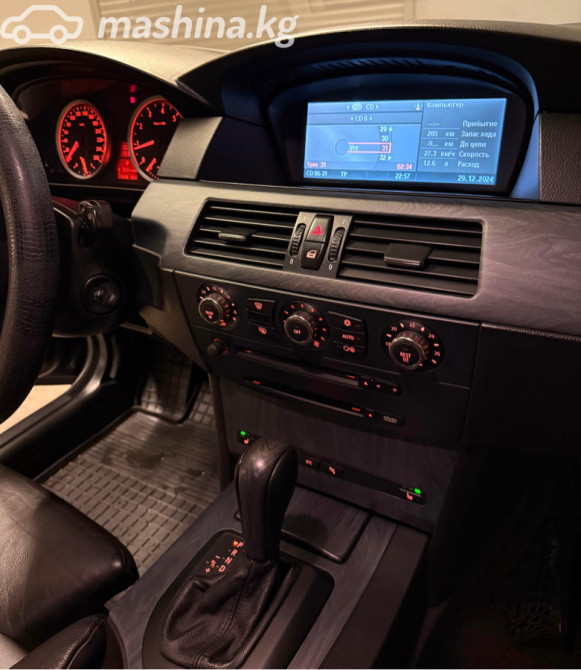 BMW 5 серии V (E60/E61) 530i 3.0, 2005 Бишкек - сүрөт 11