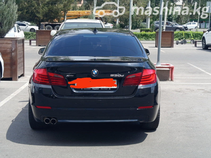 BMW 5 серии VI (F10/F11/F07) 530d xDrive 3.0, 2012 Бишкек - сүрөт 4