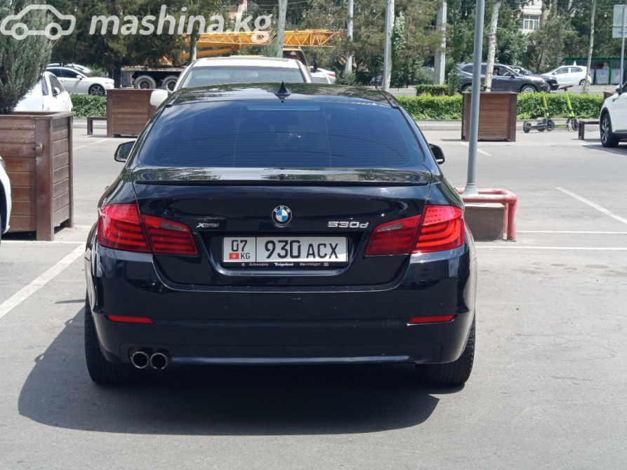 BMW 5 серии VI (F10/F11/F07) 530d xDrive 3.0, 2012 Бишкек - сүрөт 5