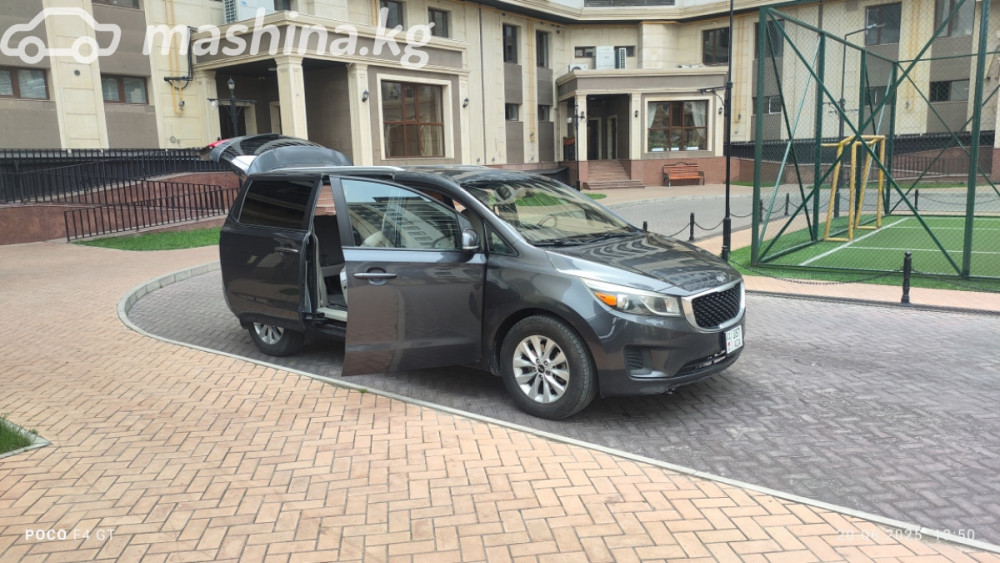 Kia Carnival III 3.3, 2017 Бишкек - сүрөт 1