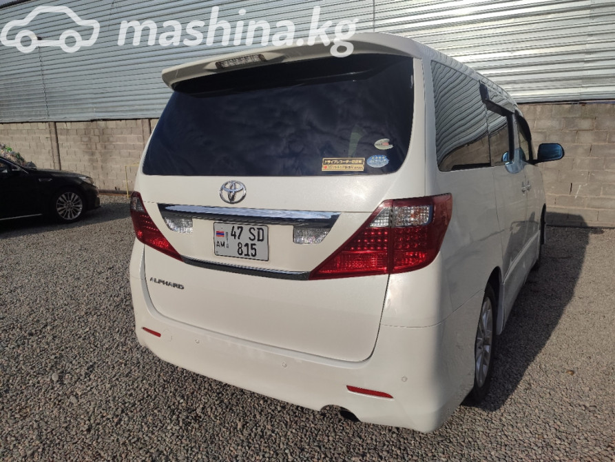 Toyota Alphard II 2.4, 2009 Бишкек - сүрөт 4