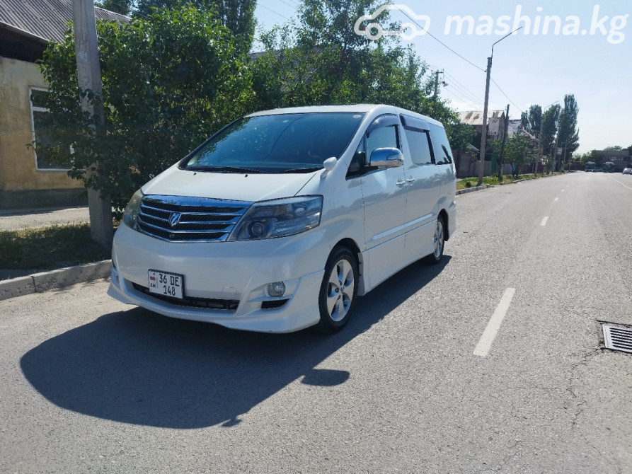 Toyota Alphard I Рестайлинг 2.4, 2007 Бишкек - сүрөт 6