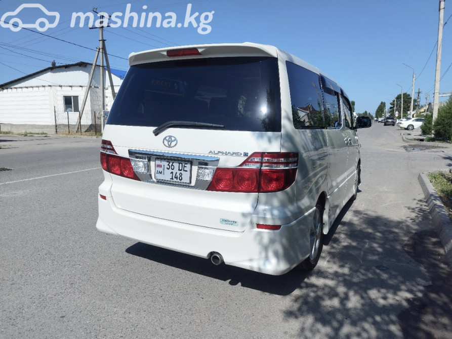 Toyota Alphard I Рестайлинг 2.4, 2007 Бишкек - сүрөт 2
