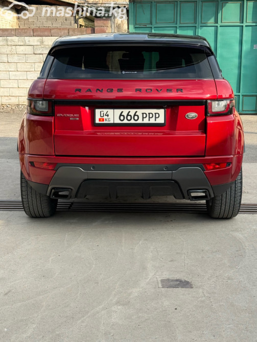 Land Rover Range Rover Evoque I Рестайлинг 2.0, 2018 Bishkek - photo 3