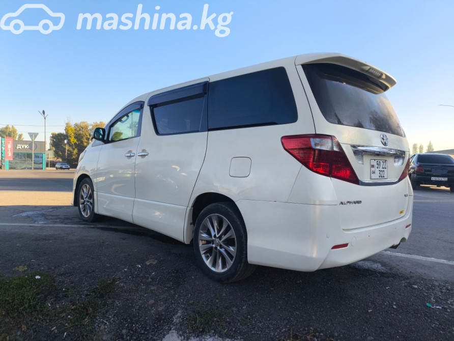 Toyota Alphard II 3.5, 2010 Бишкек - сүрөт 7