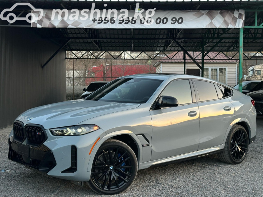 BMW X6 III (G06) Рестайлинг M60i 4.4, 2024 Bishkek - photo 1