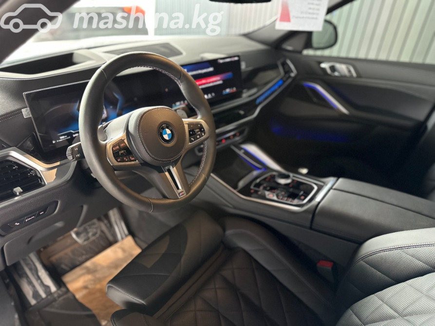 BMW X6 III (G06) Рестайлинг M60i 4.4, 2024 Бишкек - сүрөт 7