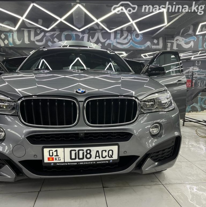 BMW X6 II (F16) 30d 3.0, 2017 Бишкек - сүрөт 1