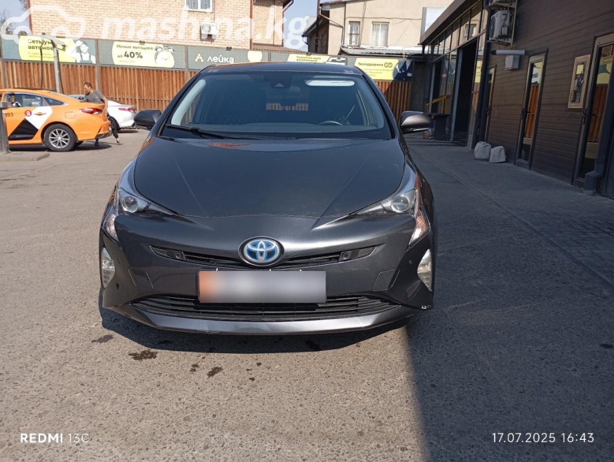 Toyota Prius IV (XW50) 1.8, 2018 Бишкек - сүрөт 2