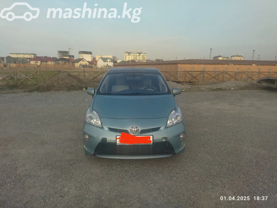 Toyota Prius III Рестайлинг (XW30) Plug-in Hybrid 1.8, 2012 Бишкек - изображение 1