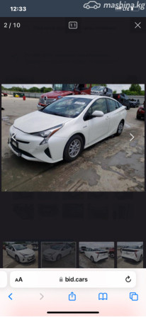 Toyota Prius IV (XW50) 1.8, 2017 Бишкек - сүрөт 1