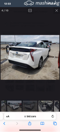 Toyota Prius IV (XW50) 1.8, 2017 Бишкек - сүрөт 8