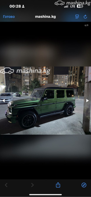 Mercedes-Benz G-Класс II (W463) Рестайлинг 1 500 5.0, 2006 Бишкек - сүрөт 3