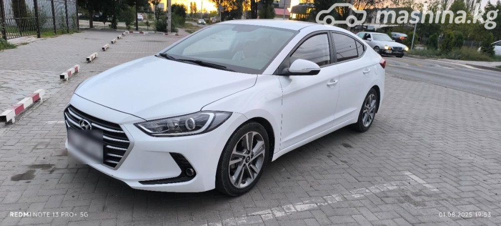 Hyundai Avante VI 1.6, 2018 Бишкек - сүрөт 1