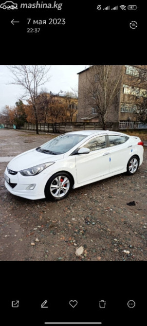 Hyundai Avante V 1.6, 2011 Бишкек - сүрөт 1