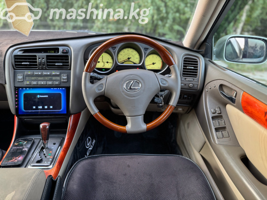 Lexus GS II Рестайлинг 300 3.0, 2002 Бишкек - изображение 11
