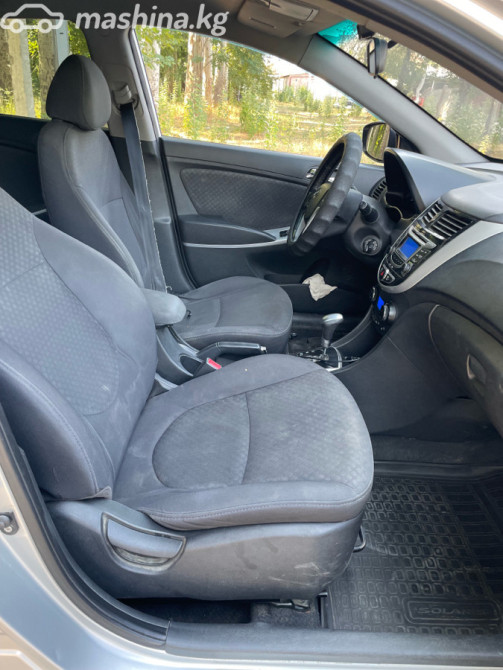 Hyundai Solaris I 1.6, 2012 Бишкек - сүрөт 8