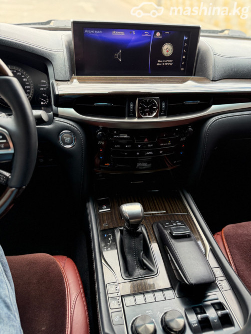 Lexus LX III Рестайлинг 2 570 5.7, 2016 Бишкек - сүрөт 9