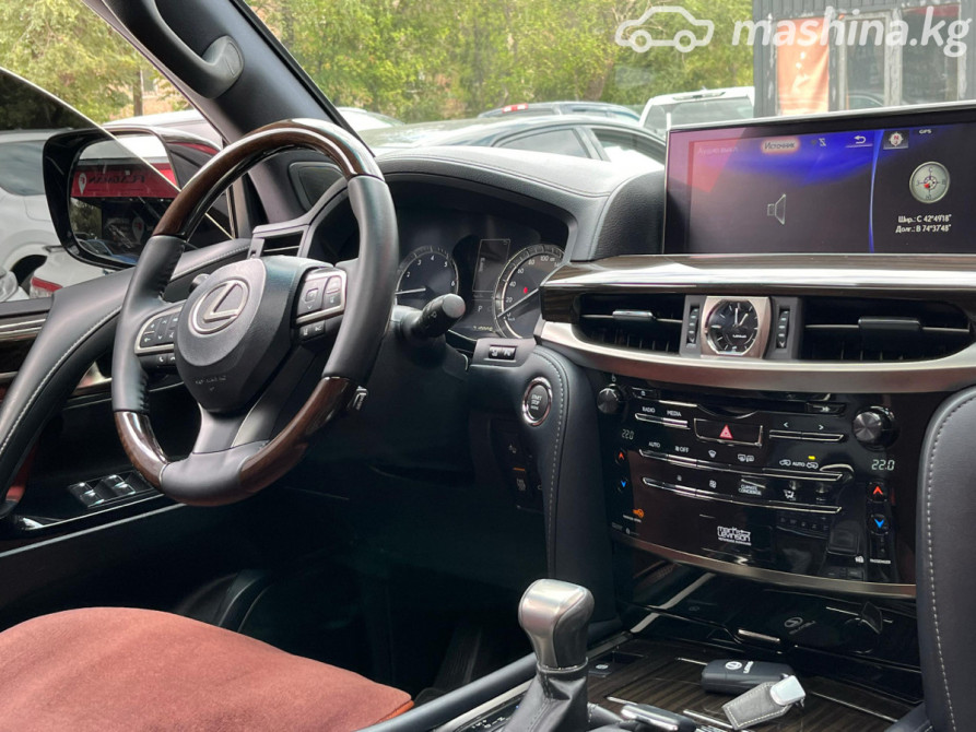 Lexus LX III Рестайлинг 2 570 5.7, 2016 Бишкек - сүрөт 11
