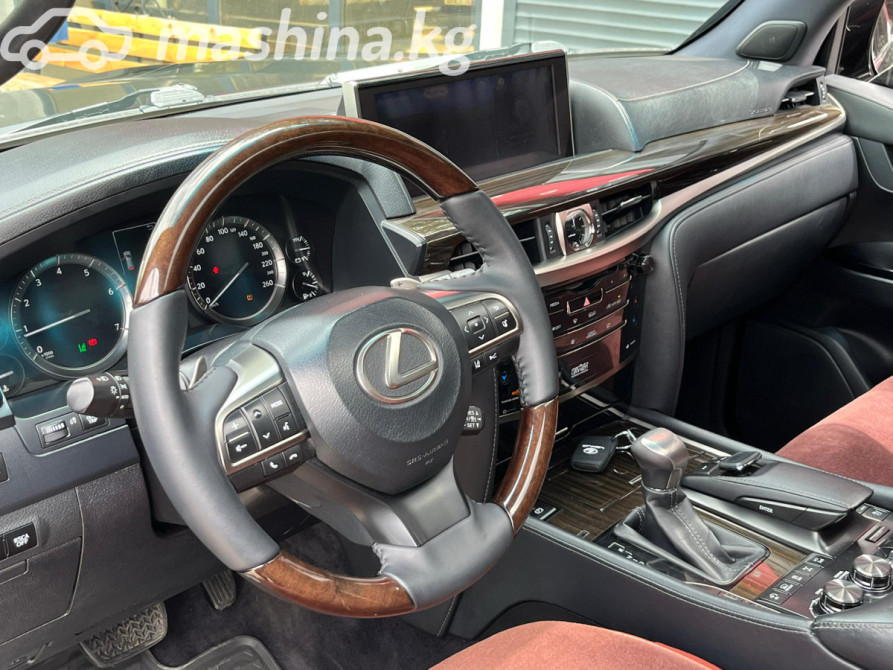 Lexus LX III Рестайлинг 2 570 5.7, 2016 Бишкек - сүрөт 13