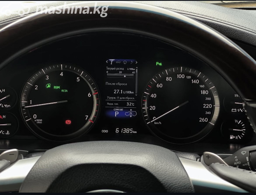 Lexus LX III Рестайлинг 2 570 5.7, 2017 Бишкек - сүрөт 8