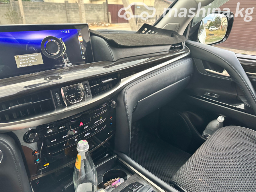 Lexus LX III Рестайлинг 2 570 5.7, 2017 Бишкек - сүрөт 8