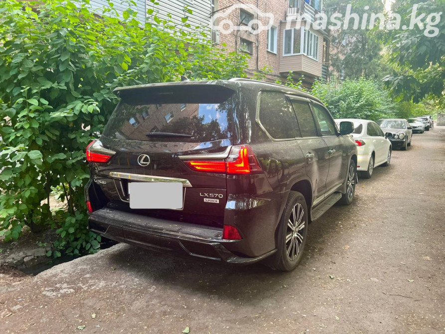 Lexus LX III Рестайлинг 2 570 5.7, 2018 Бишкек - сүрөт 3