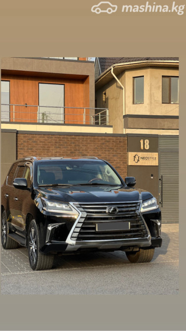 Lexus LX III Рестайлинг 2 570 5.7, 2018 Бишкек - сүрөт 1