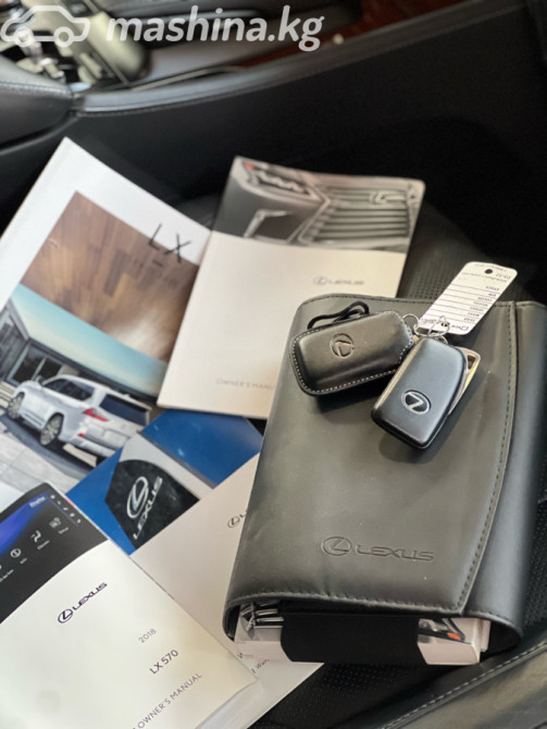 Lexus LX III Рестайлинг 2 570 5.7, 2018 Бишкек - сүрөт 10