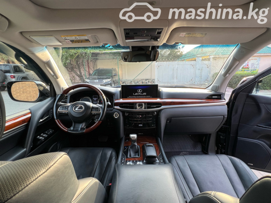 Lexus LX III Рестайлинг 2 570 5.7, 2018 Бишкек - сүрөт 11