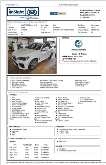 BMW X5 IV (G05/G18) 40i 3.0, 2019 Бишкек - изображение 9
