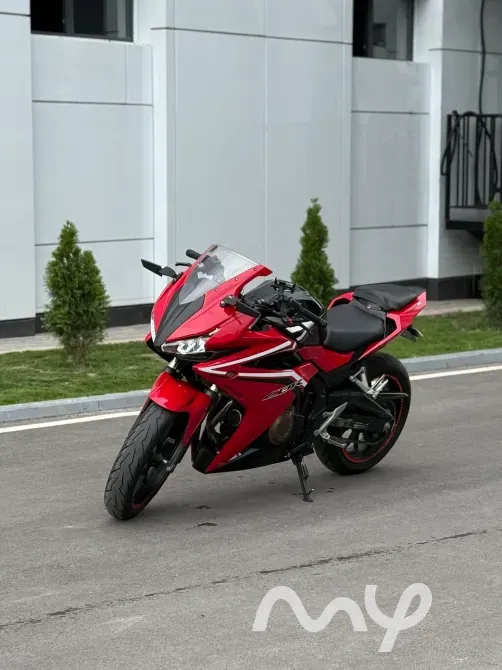 Спортбайк Honda, 500 куб. см, Бензин, Взрослый, Б/у Бишкек - изображение 2