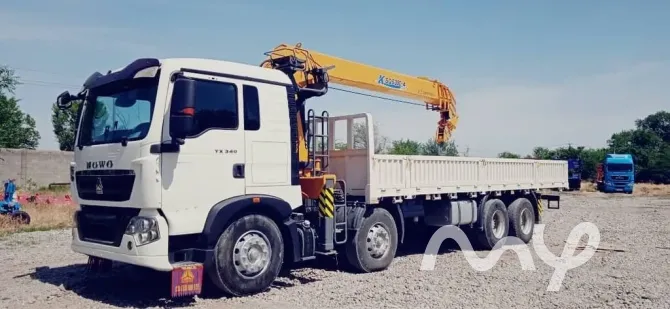 Howo Tx340 манипулятор. 12 тонн год 2021 модель двигателя Mc07.34-40 Бишкек - сүрөт 1