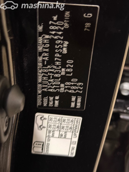Toyota Highlander IV (U70) 2.5, 2023 Бишкек - изображение 12